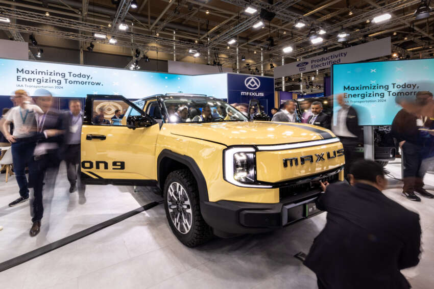 SAIC Maxus eTerron 9 tiba di Eropah – trak pikap elektrik dengan kuasa 442 PS, jarak gerak 430 km 1820376