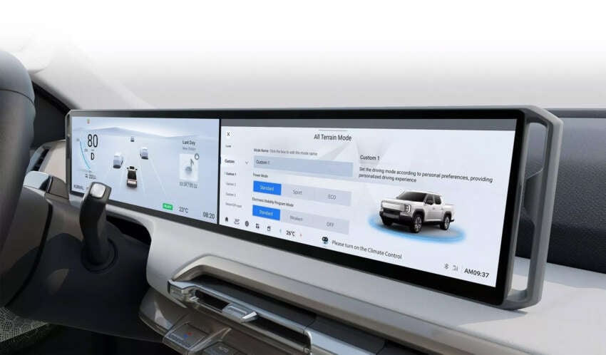 SAIC Maxus eTerron 9 tiba di Eropah – trak pikap elektrik dengan kuasa 442 PS, jarak gerak 430 km 1820388