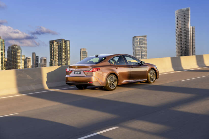 2025 Toyota Camry launched in Australia – D-segment sedan gets 2.5L hybrid, three variants; from RM116k 1819712