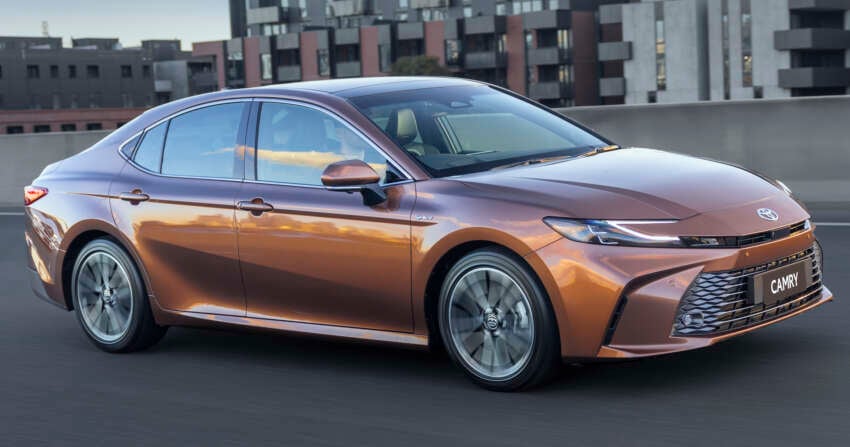 2025 Toyota Camry launched in Australia – D-segment sedan gets 2.5L hybrid, three variants; from RM116k 1819702
