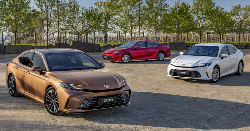 2025 Toyota Camry launched in Australia – D-segment sedan gets 2.5L hybrid, three variants; from RM116k 1819741