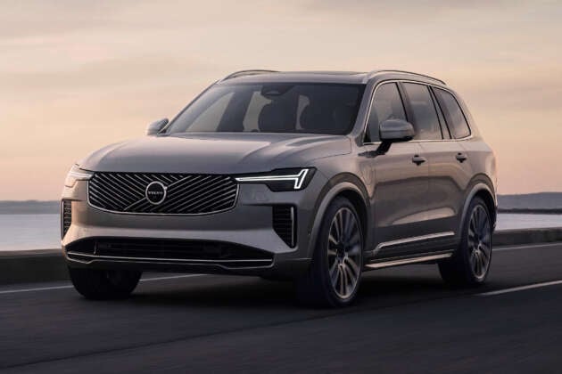 2025 Volvo XC90 facelift – heavily revised looks, EX90-derived tech, T8 PHEV with 455 PS, 70 km EV range