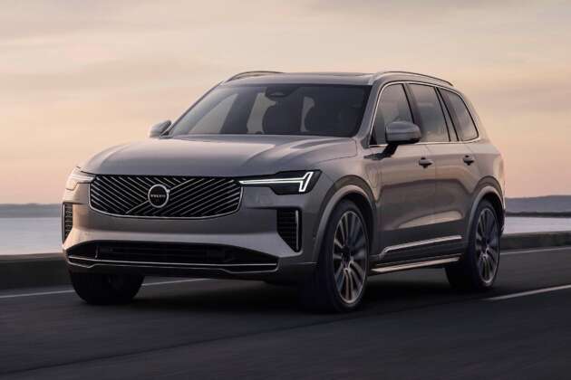 Volvo XC90 facelift 2025 didedahkan – muka lebih segar, T8 PHEV berkuasa 455 PS, jarak EV 70 km