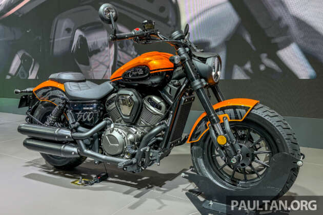 Benda Chinchilla 500 diperkenal di China – enjin v-twin 475 cc 52 hp, meter TFT, tiba di Malaysia tahun depan