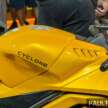 Cyclone RC600 Centennial Legend Edition di China – enjin empat silinder 550 cc, panel seperti jentera lumba