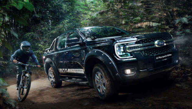 Ford Ranger XLT Plus Special Edition diperkenalkan — 300 unit, kemasan fender, palang sports; RM144k