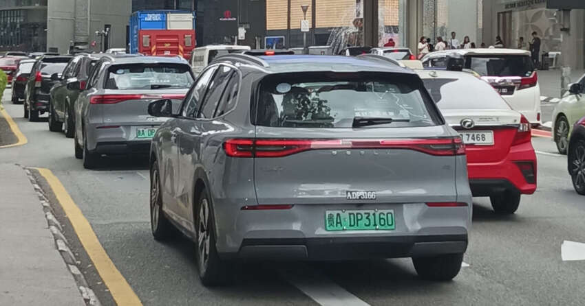 Geely Galaxy E5 EVs sighted in Kuala Lumpur – Proton eMas 7 SUV twin seen on Malaysian roads 1820996