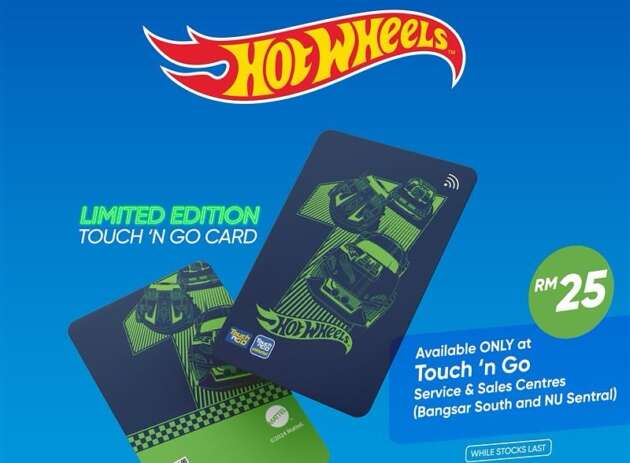 Touch ‘n Go perkenal kad edisi terhad HotWheels buat kali ketiga; RM25, dihasilkan hanya 2,000 keping