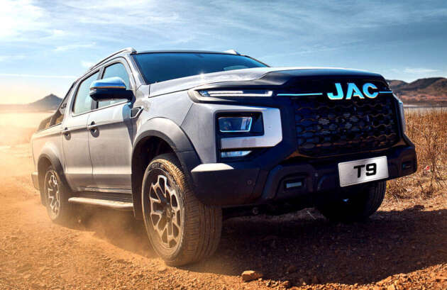 JAC T9 bakal dilancarkan di Malaysia – spesifikasi trak pikap diesel 2.0L untuk pasaran tempatan tersebar?
