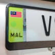 Malaysia to adopt standardised Euro-style number plate for all cars in future – white BG, no fancy plates