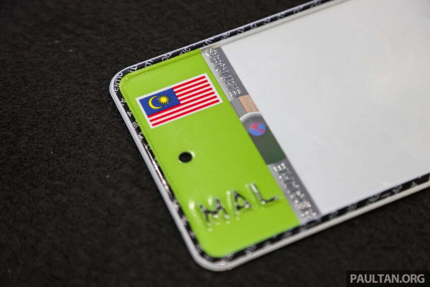 JPJePlate for EVs launched – Euro-style embossed design with Malaysia flag, embedded RFID, RM98 1815283