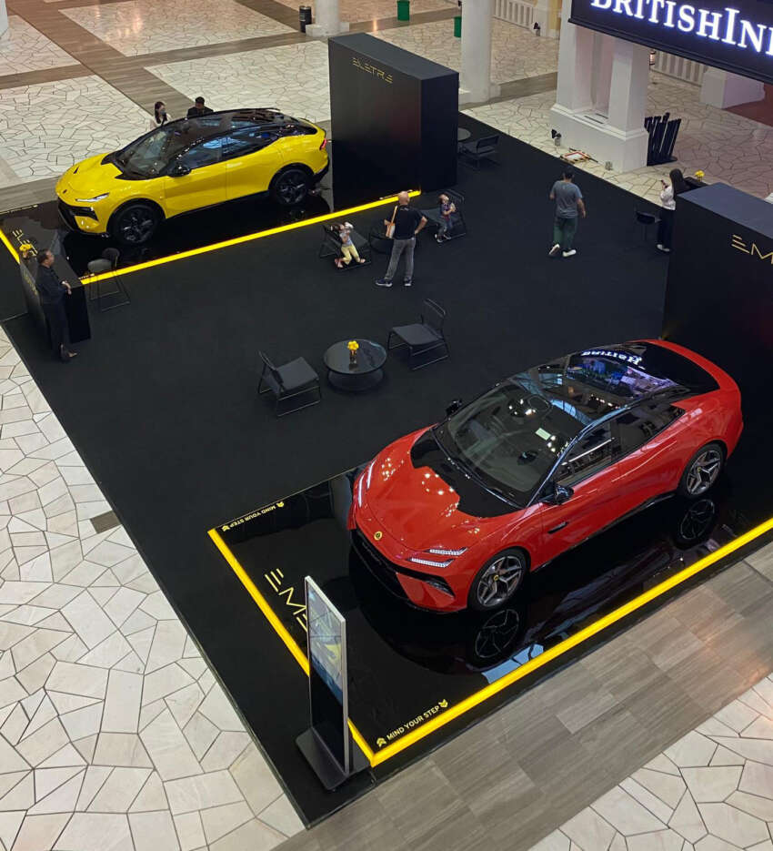 Experience elegant performance with the Lotus Eletre and Emeya at Gurney Paragon, Penang until Sept 22 1819224