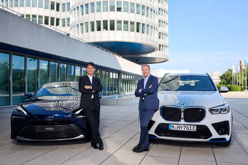 BMW production fuel-cell EV to be launched in 2028; fuel-cell powertrain to be jointly developed with Toyota 1815023