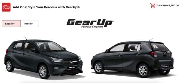 Perodua Online Booking is live – order an Axia, Bezza, Myvi, Ativa, Alza, Aruz; pick colour, GearUp; RM100 fee