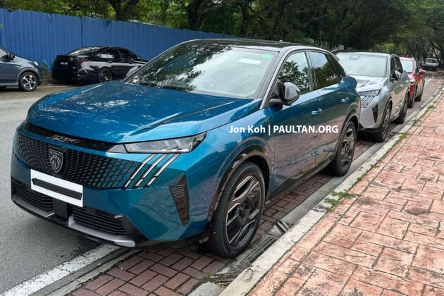 2024 Peugeot e-3008 EV in Malaysia – third-gen SUV seen in front of Stellantis office; up to 700 km range