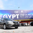 Proton Saga CKD production to start in Egypt in Dec – assembly by ESAF; first 120 CKD packs shipped out