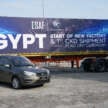 Proton Saga CKD production to start in Egypt in Dec – assembly by ESAF; first 120 CKD packs shipped out