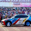 Proton eMas 7 EV debuts at Merdeka parade