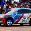 Proton eMas 7 EV debuts at Merdeka parade