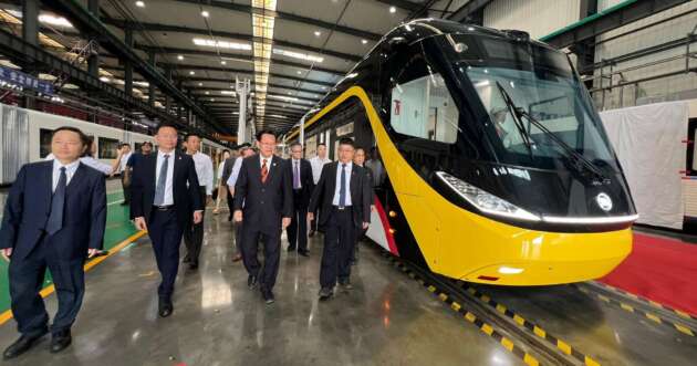 Sarawak terima dua unit pertama trem tanpa landasan Sistem Transit Aliran Autonomi (ART) hujung tahun ini