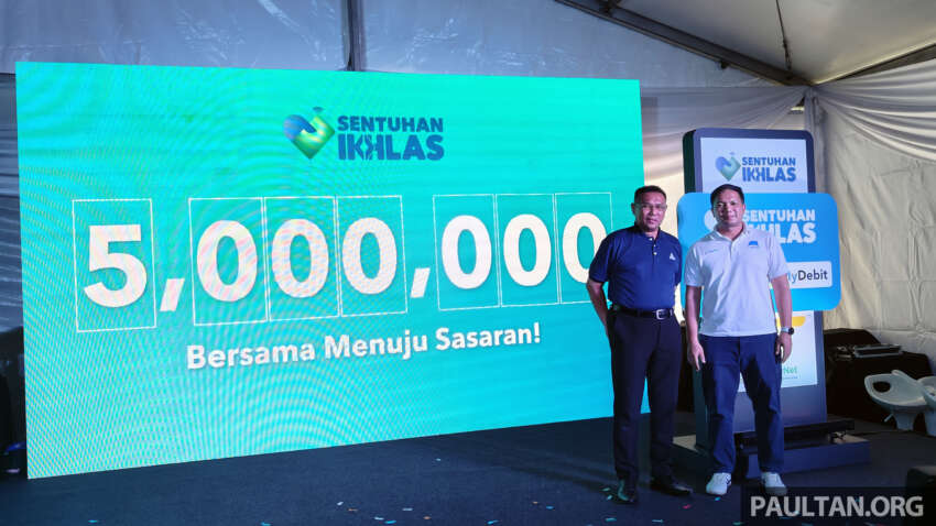 Kempen Sentuhan Ikhlas galak pengguna lebuhraya bayar tol guna kad MyDebit untuk bantu golongan B40 1822720