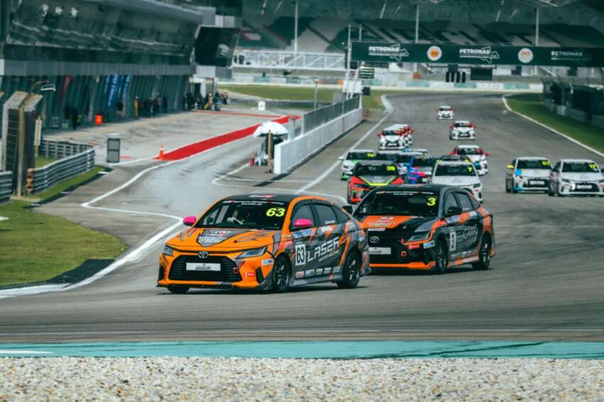 TGR Malaysia Vios Challenge musim ke-7 pusingan-2; pelumba pelapis negara teruskan penguasaan 1825224