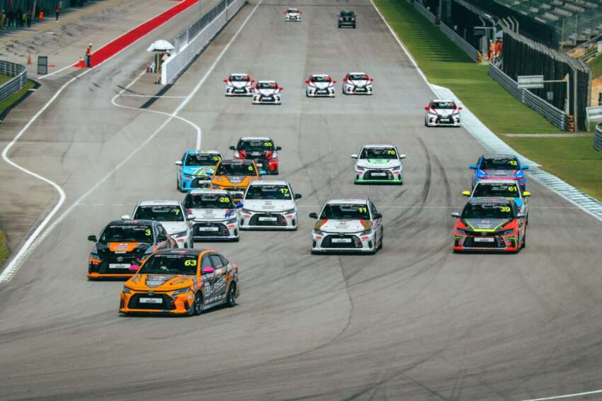 TGR Malaysia Vios Challenge musim ke-7 pusingan-2; pelumba pelapis negara teruskan penguasaan 1825225