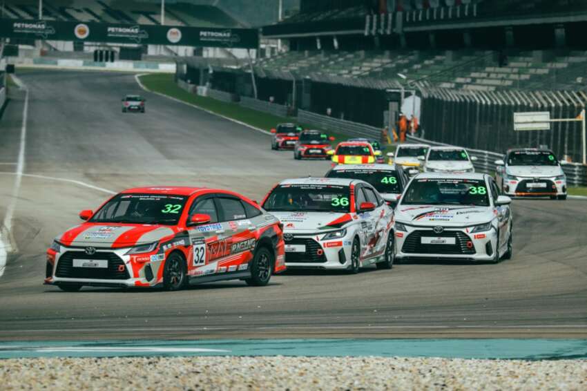 TGR Malaysia Vios Challenge musim ke-7 pusingan-2; pelumba pelapis negara teruskan penguasaan 1825218