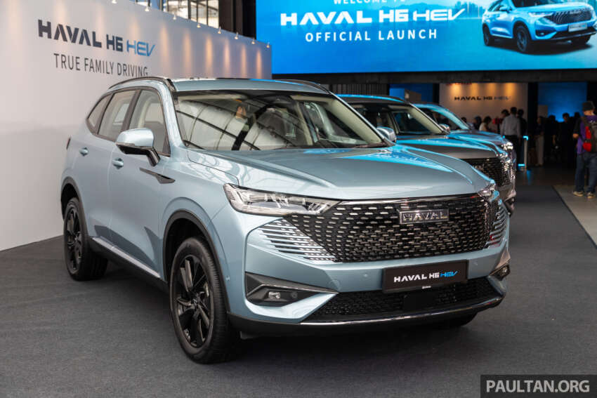 GWM Haval H6 HEV 2024 dilancarkan di Malaysia; RM140k, 243 PS, waranti enjin & hibrid 1 juta KM 1830200