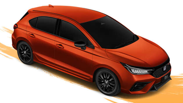 Honda City Hatchback kini disediakan dalam warna Phoenix Orange Pearl – harga masih sama, dari RM86k
