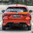 GALERI: Honda City Hatchback facelift 2024 dalam warna Phoenix Orange Pearl, tanpa tambahan kos