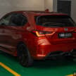 GALERI: Honda City Hatchback facelift 2024 dalam warna Phoenix Orange Pearl, tanpa tambahan kos