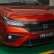 Honda City Hatchback in Phoenix Orange Pearl – new colour joins red, silver, grey, pearl white; no extra cost