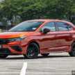 GALERI: Honda City Hatchback facelift 2024 dalam warna Phoenix Orange Pearl, tanpa tambahan kos