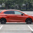 Honda City Hatchback in Phoenix Orange Pearl – new colour joins red, silver, grey, pearl white; no extra cost