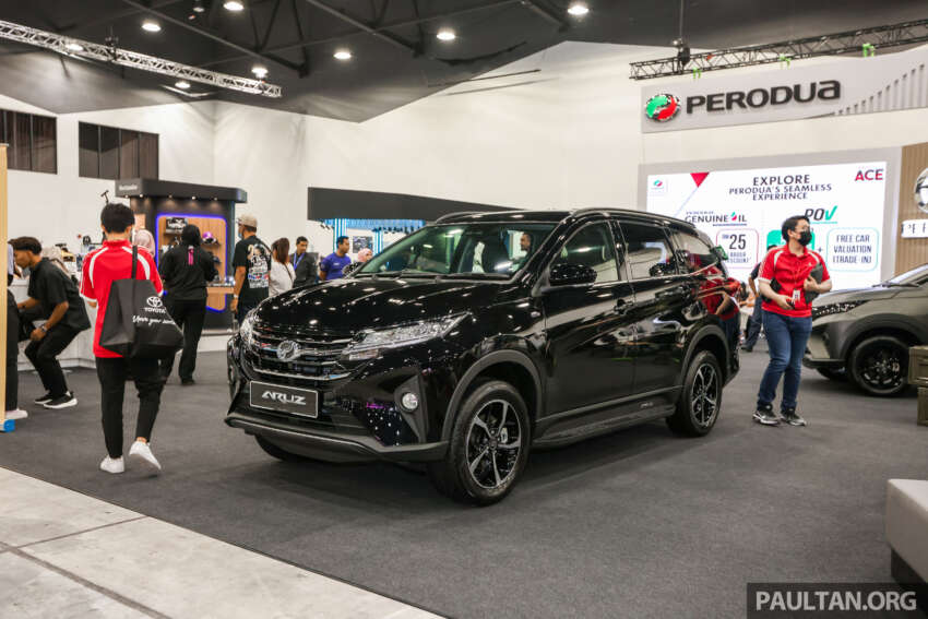 ACE 2024: Perodua Aruz Black Edition dipamerkan, ditemani Ativa dan Axia – ganjaran hebat ditawarkan 1840464