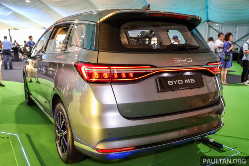2024 BYD M6 EV MPV launched in Malaysia – up to 204 PS, seven-seater, two variants, RM109,800-RM123,800 1833901