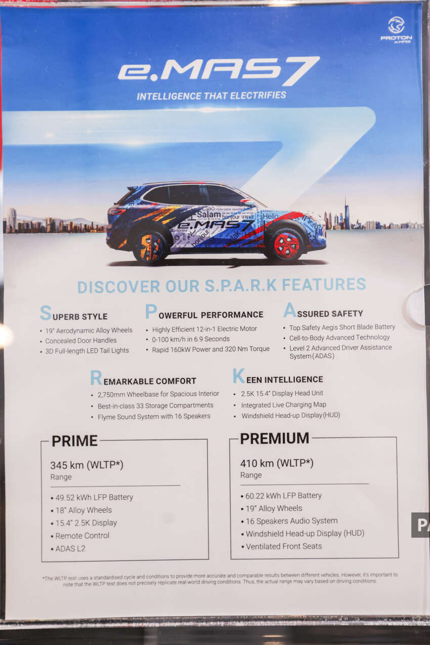 Proton eMas 7 – tempahan dibuka, harga anggaran RM120,000, kabin sudah didedahkan di ACE 2024 1840582