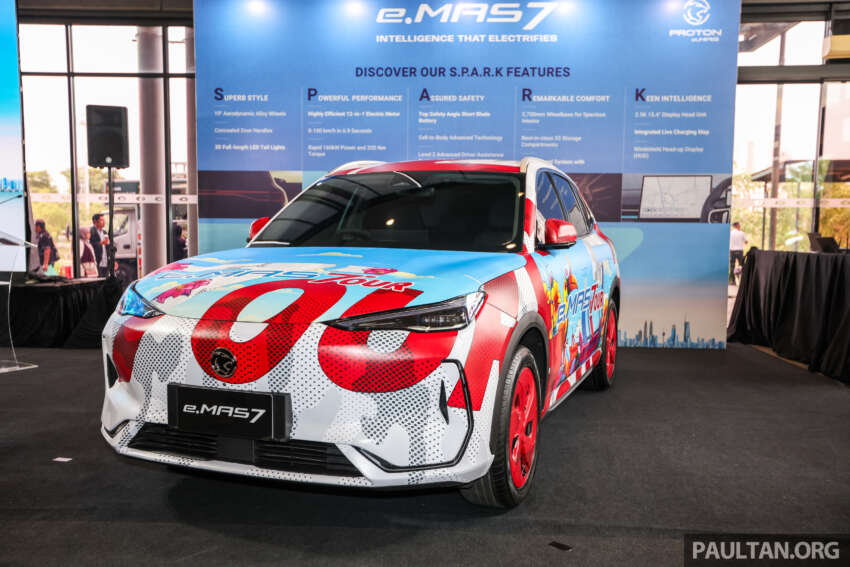 Proton eMas 7 – tempahan dibuka, harga anggaran RM120,000, kabin sudah didedahkan di ACE 2024 1840579