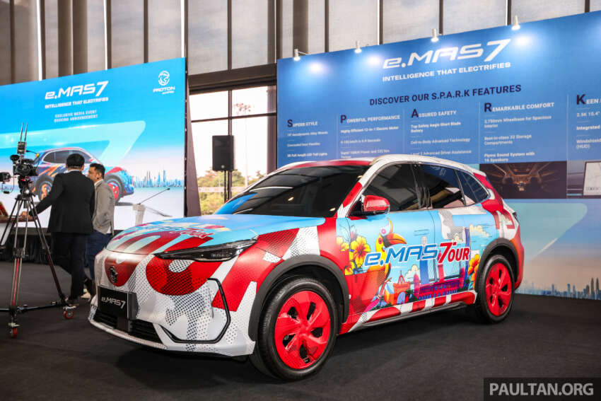 Proton eMas 7 – tempahan dibuka, harga anggaran RM120,000, kabin sudah didedahkan di ACE 2024 1840580