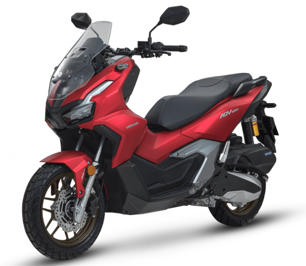 Honda ADV 160 dalam warna matte – lebih RM300