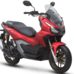 Honda ADV 160 dalam warna matte – lebih RM300
