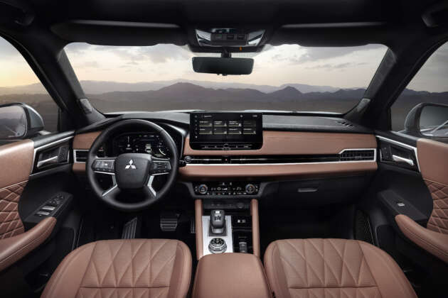 Mitsubishi Outlander PHEV 2025 didedah – bateri 22.7 kWh, rekaan dan kelengkapan diberi peningkatan