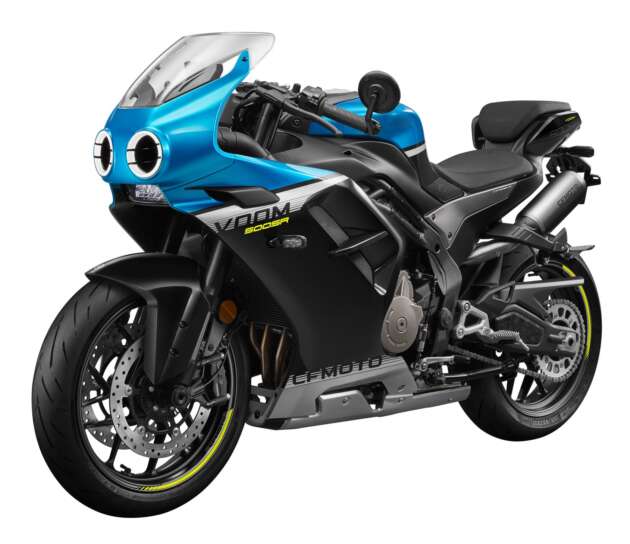 CFMoto 500SR Voom tiba di Malaysia – harga RM36k, guna enjin empat silinder 499 cc 78 hp, quickhsifter