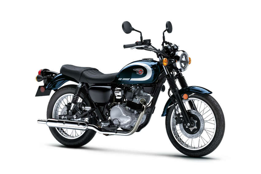 Kawasaki W230 diperkenal – model klasik dengan enjin satu silinder 233 cc, transmisi enam kelajuan 1827336