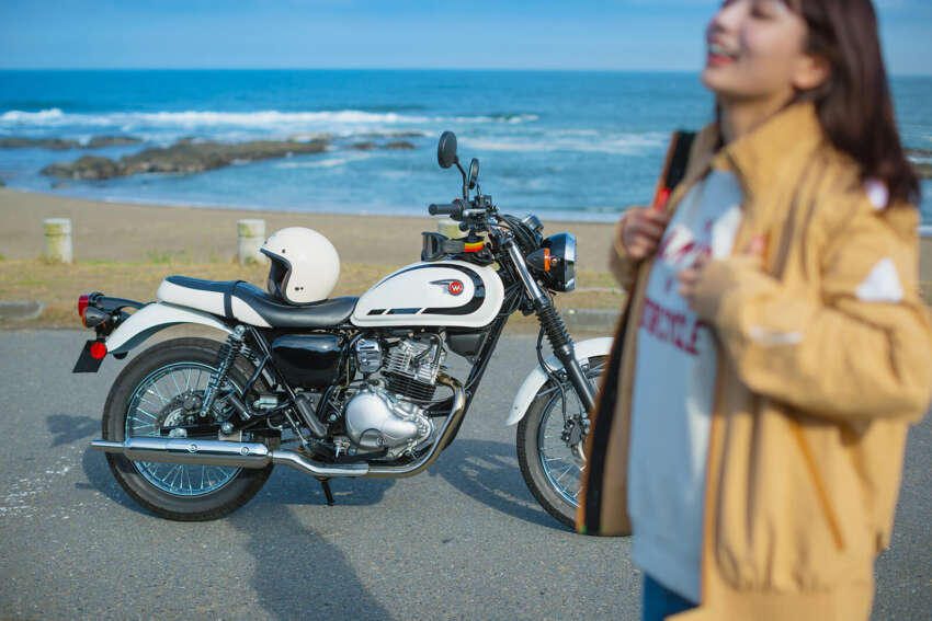 Kawasaki W230 diperkenal – model klasik dengan enjin satu silinder 233 cc, transmisi enam kelajuan 1827350