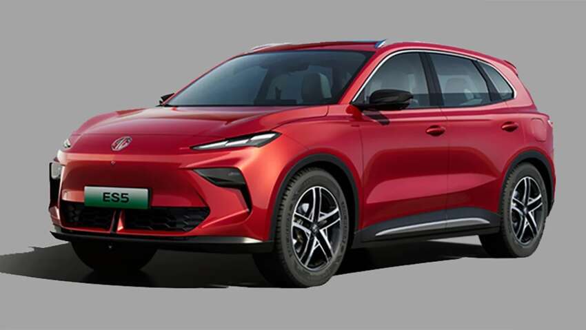 MG ES5 EV revealed in China – ZS EV replacement with up to 525 km range, RWD, same platform as MG4 1834494
