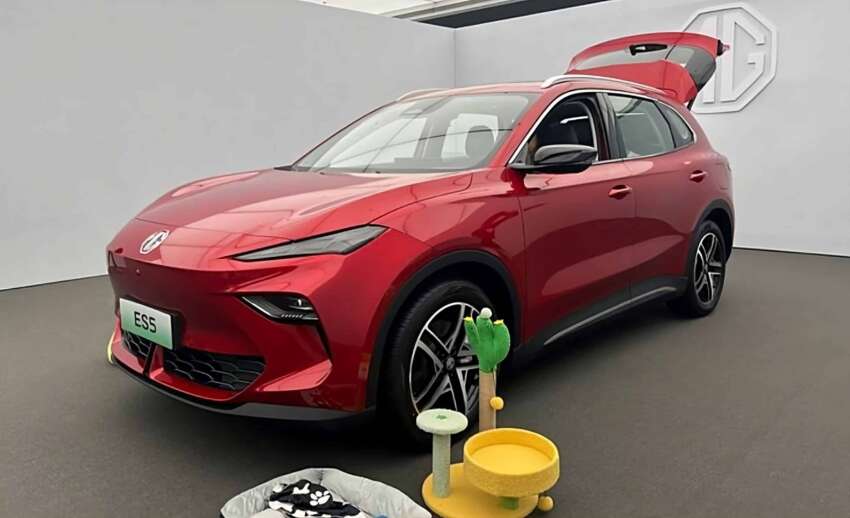 MG ES5 EV revealed in China – ZS EV replacement with up to 525 km range, RWD, same platform as MG4 1835585