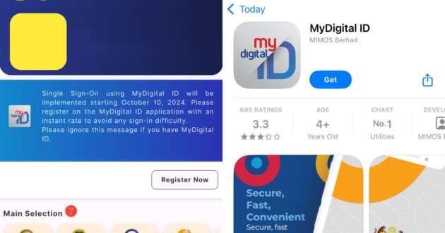 MyDigital ID untuk log masuk MyJPJ dibatalkan – pengguna boleh akses aplikasi JPJ itu seperti biasa