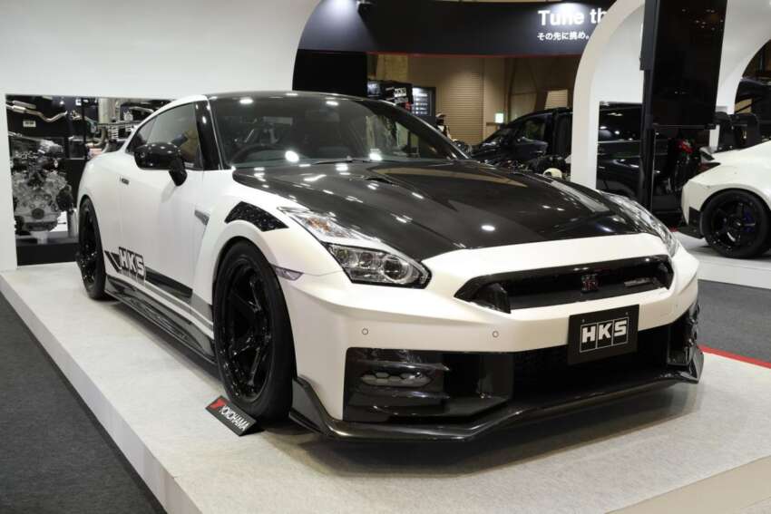 Dua Nissan GT-R R35 dari Top Secret, sebuah dari HKS sah akan dipamer di Tokyo Auto Salon KL 2024 1838883